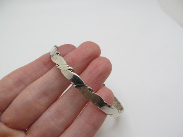 「*」様 90s Taxco Mexico DNA Bracelet 75g MEXICAN JEWELRY DNA BRACELET ¥107,800- - MEXICO TAXCO シルバー925