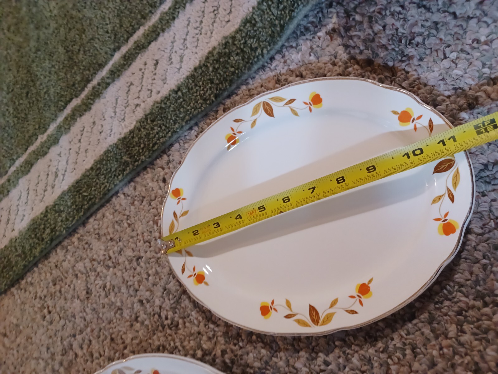 Jewel Tea Autumn Leaf Oval Platters eBay