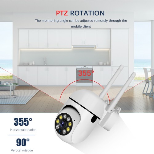 Wireless 5G Wifi Security Camera Outdoor Home 1080P HD Night Vision System Cam - Picture 7 of 12