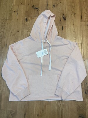Women s Splendid Speckled Hoodie Pink Size M.   NWT