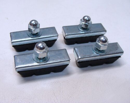 ~ Neu Viererset (4) Jagwire Basics X-Bremssattel Bremsbeläge Gewinde schwarz ~ - Bild 4 von 6