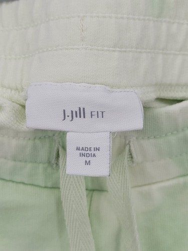 J Jill Fit Shorts Damen Medium grün Batik Kordelzug Taille Freizeit Strick - Bild 3 von 8