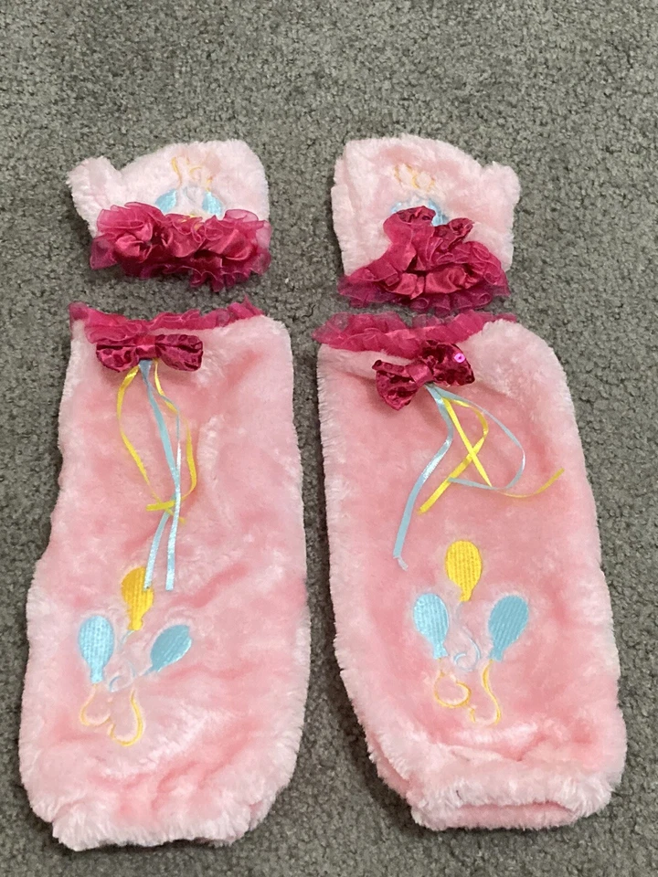 Kit de 4 guantes y calentadores de piernas My Little Pony Pinkie Pie Foto 2 de 4