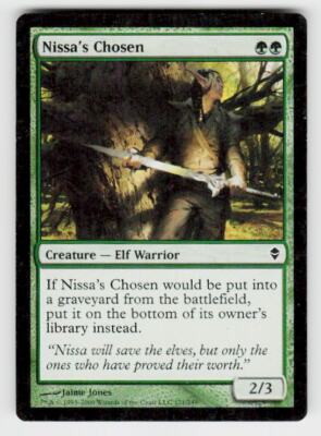 Zendikar #171 Nissa's Chosen | eBay
