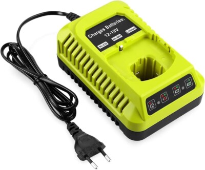P117 Ladegerät für RYOBI One+ Plus P104 P107 P108 12V-18V AKKU Schnellladegerät