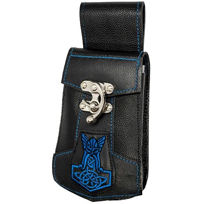 Leder Thor Handy Gürtelschlaufe Tasche Wikinger Norse Odin Geldbörse Hüfttasche