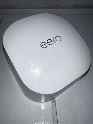 Eero 6 Dual-Band Mesh Wi-Fi Router Model # N010001 900 Mbps