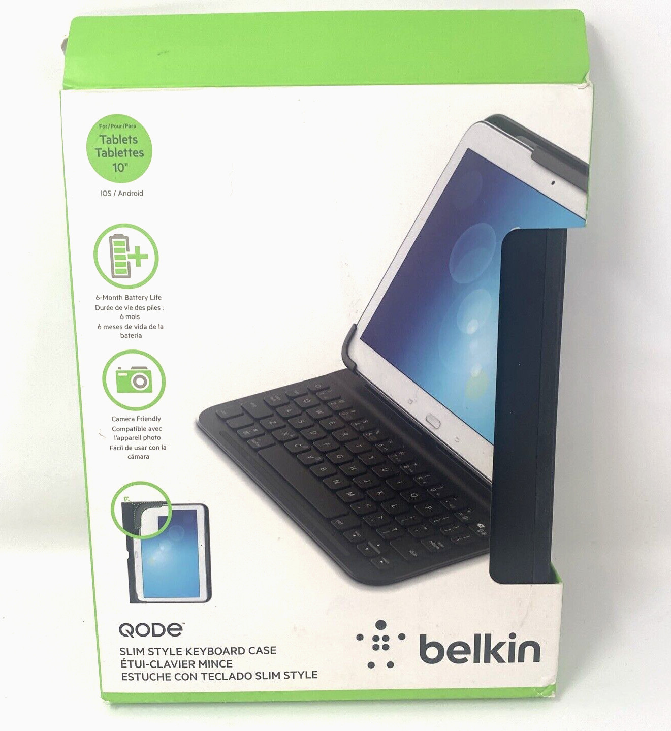 Belkin QODE Universal Keyboard For 10" devices. 