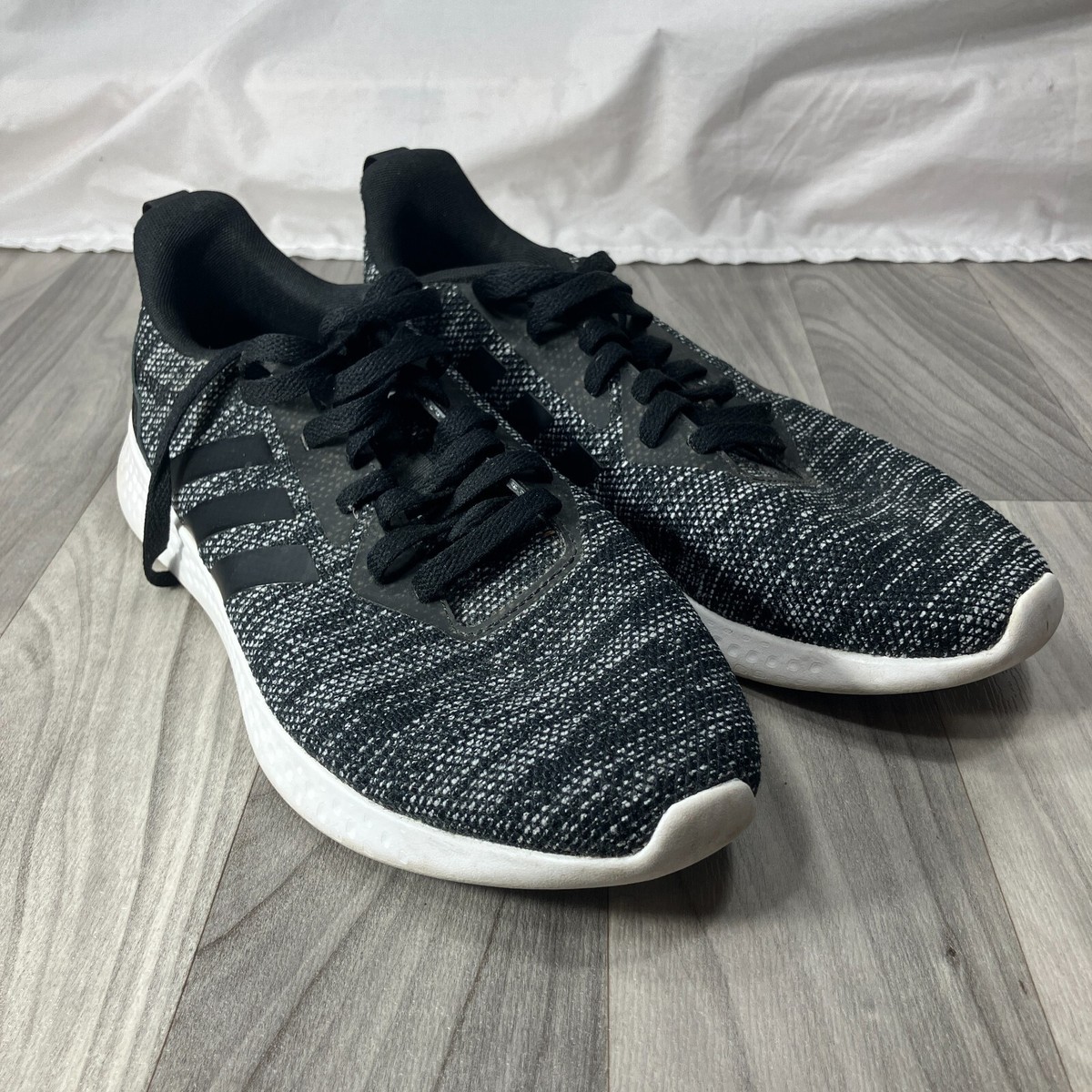 Adidas Puremotion Cloudfoam Men's Running Sneaker Shoes Black Size