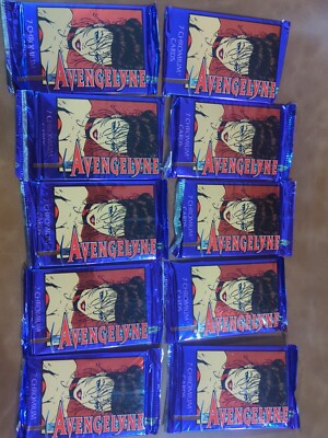 10 Packs!! 1996 AVENGELYNE CHROMIUM TRADING CARDS FROM MAXIMUM PRESS