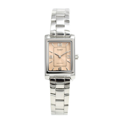 CASIO QUARTZ  LTP-1234DD-4A LTP-1234 STANDARD Quartz Analog Pink