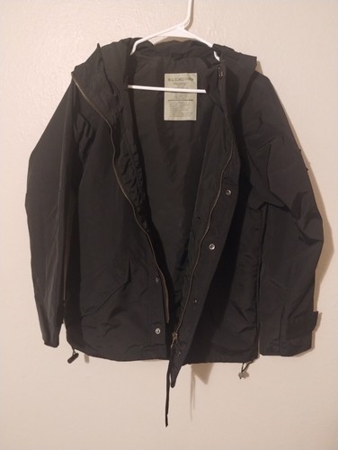 M-92 ECWCS COLD WEATHER CAMOUFLAGE SMALL REGULAR BLACK PARKA JACKET - Picture 6 of 7