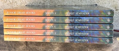 Lot x 5 GRADE 4 HOME SCHOOL Junior Great Books Reading & Writing Program