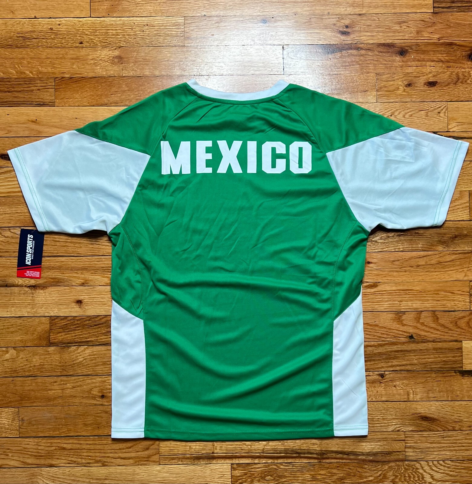 mexico-soccer-jersey-by-icon-sports-m-green-red-nwt-mex101pf-ebay