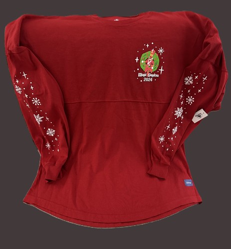 XS to 2XL Official Disney Spirit Jersey Mickey's Very Merry Christmas Party - Picture 2 of 2