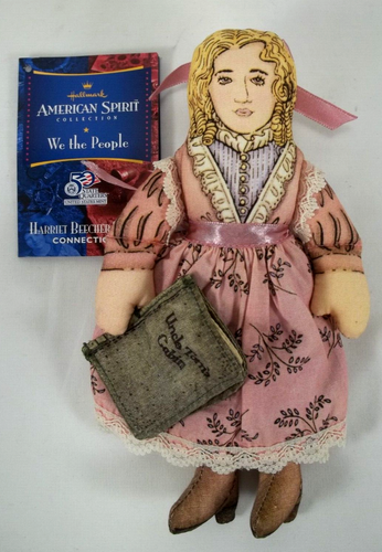 Hallmark American Spirit Collection We the People Harriet Beecher Stowe 2000 8" - 第 1/11 張圖片