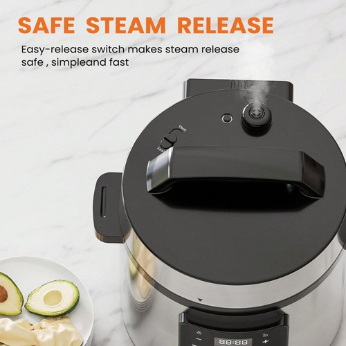 6qt 9-in-1 Electric Pressure Cooker Steamer Yogurt Maker slow rice smart Cooker - Picture 4 of 8