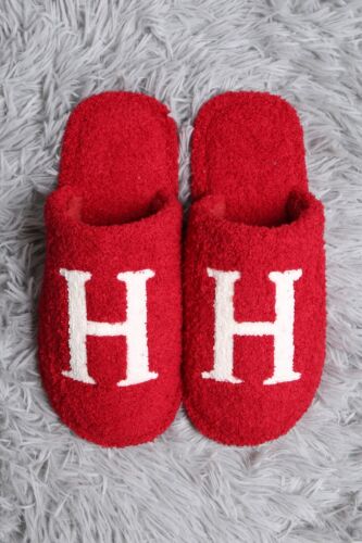 ComfyLuxe "H" bestickte Hausschuhe mit Anfangsmuster - Bild 11 von 13