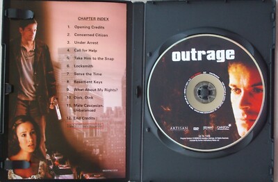 Outrage: He Takes Control Of The Streets (DVD, 2002, LN) Rob