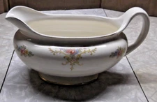 HOME LAUGHLIN EGGSHELL  NAUTULIS ROCHELLE GRAVY BOAT DISH