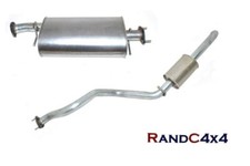 Land Rover Discovery Exhaust silencer Pipe Middle & Rear Tail Td5 WDE100590 660
