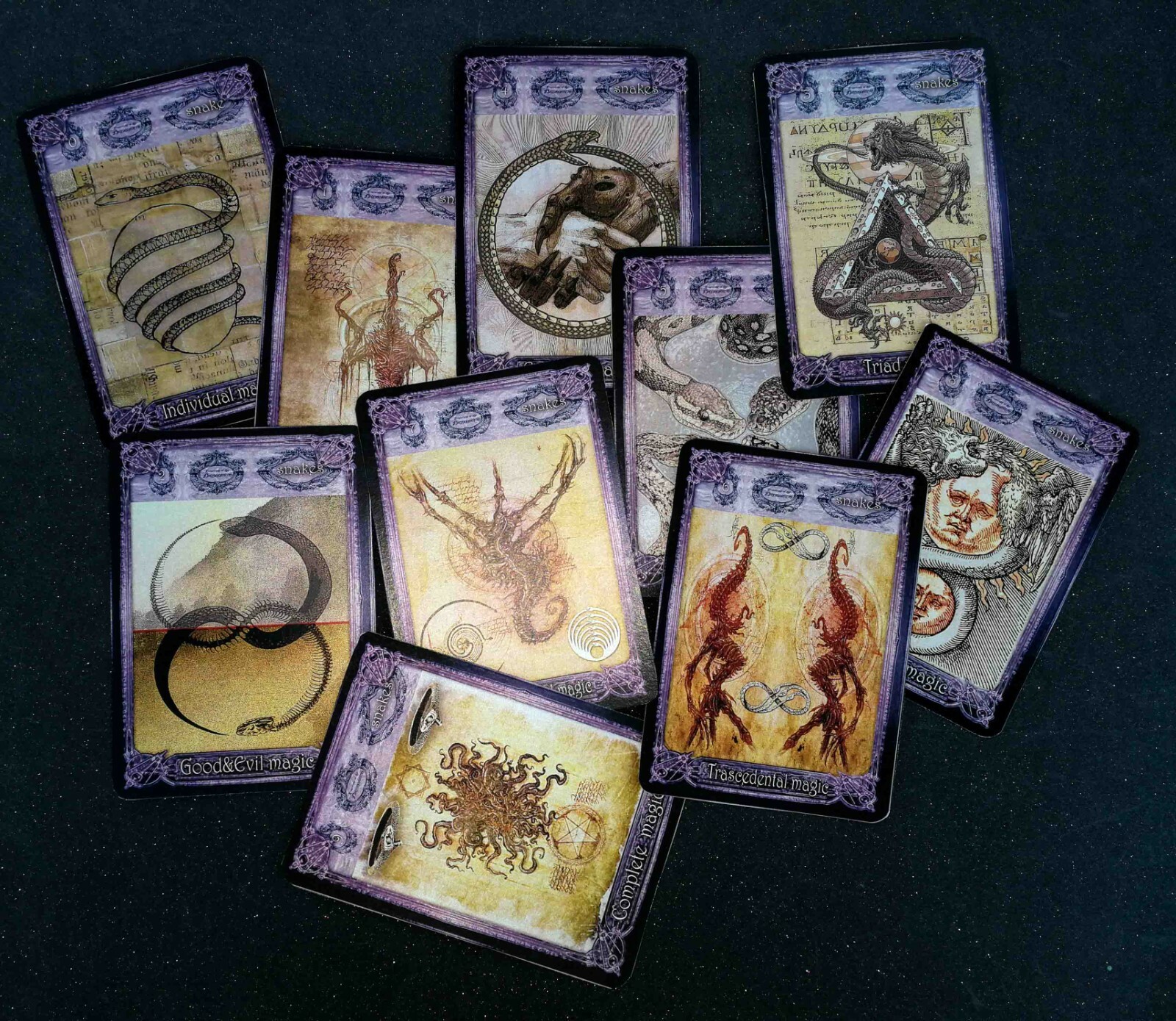 necronomicon tarot cards deck lovercraft occult black magic book guide