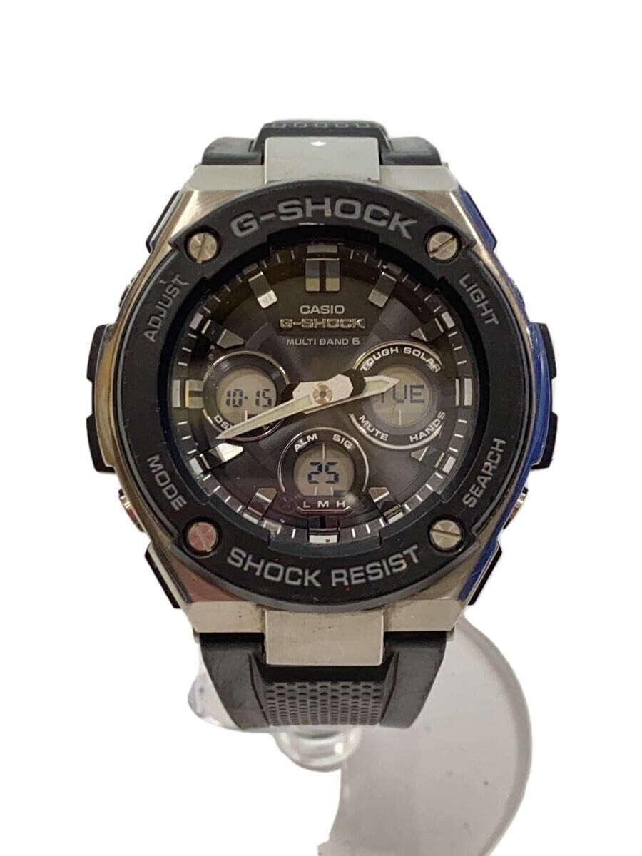 CASIO G-SHOCK GST-W300-1AJF Black Resin Tough Solar Digital