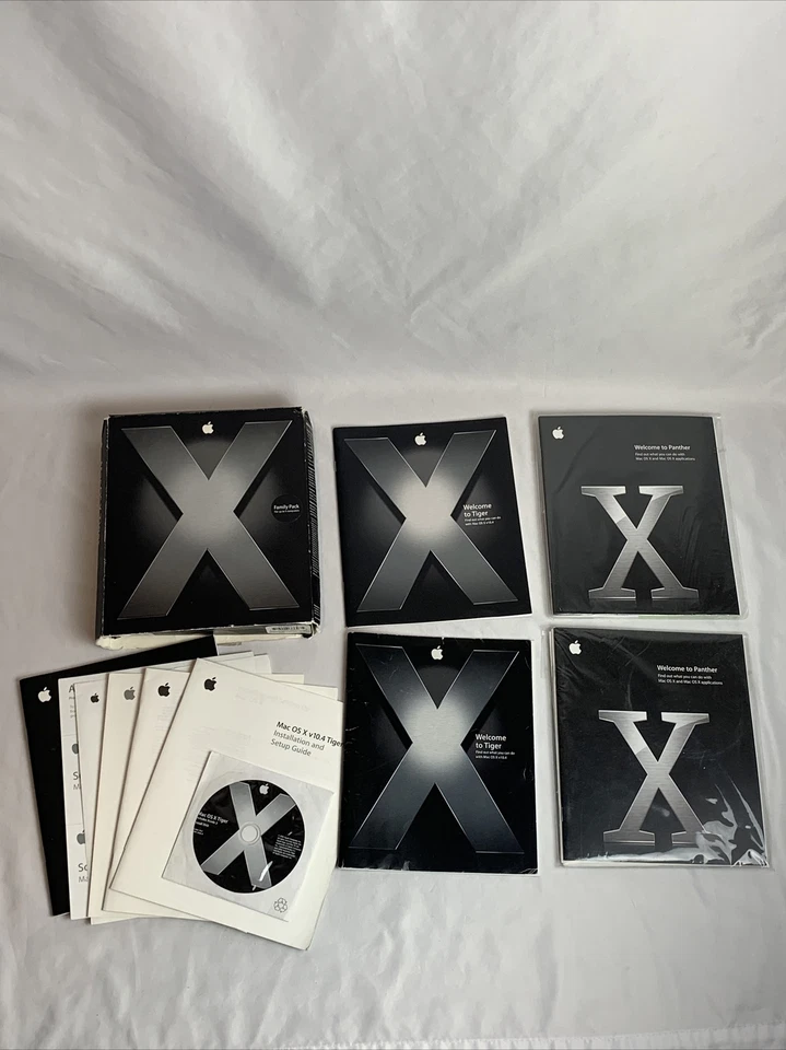 Mac OS X Tiger Panther 10.4 Apple Operating System Software Family Pack 2005 - Image 4 of 4