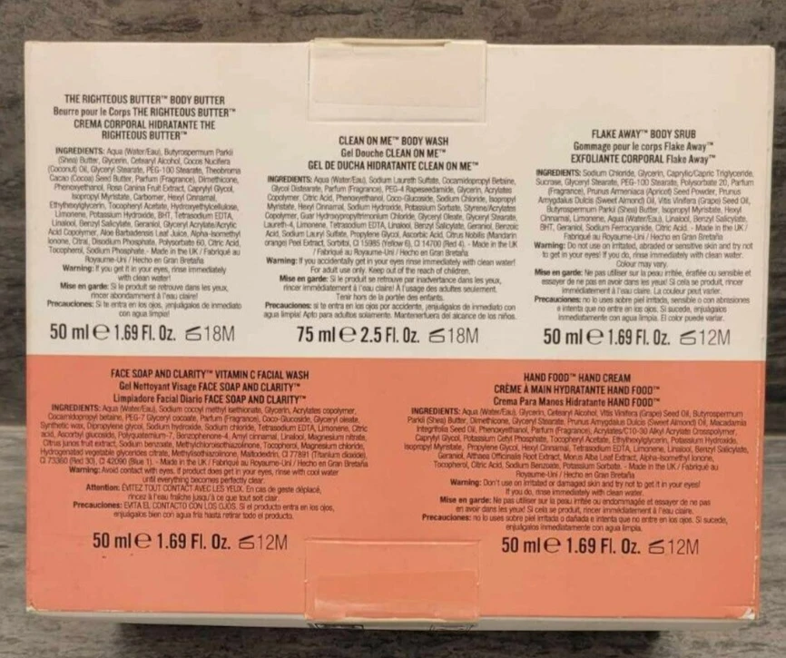 Soap & Glory The Glorious Five Gift Set - NIB - Cute Holiday/Birthday Gift Set - Image 2 of 4