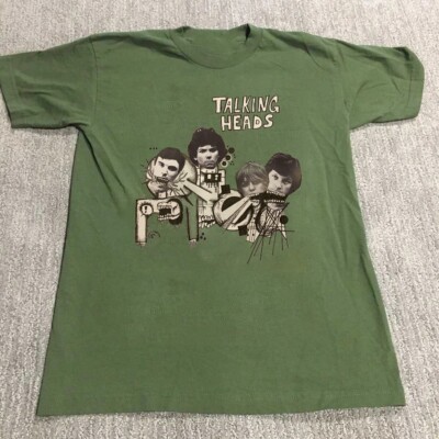 I made a few Talking Heads and David Byrne Shirt Full Size Green