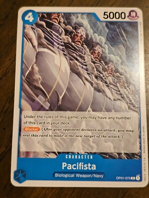 Pacifista OP01-075 C Common Romance Dawn One Piece TCG