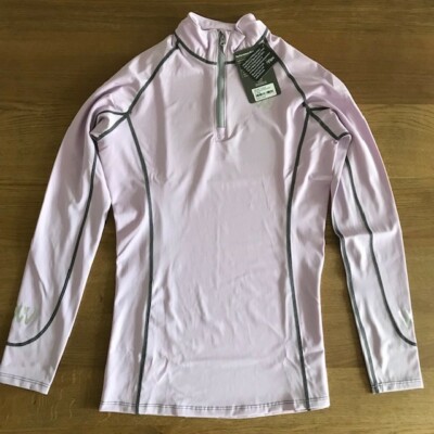 ANGEBOT REDUZIERT, Woof Wear Reiten Basisschicht, kleine Erwachsene, FLIEDER, KOSTENLOSER UK-Versand