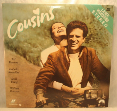 Laserdisc z * Cousins * Ted Danson Isabella Rossellini Sean Young
