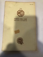 The MG Series MGA 1600 Drivers Handbook