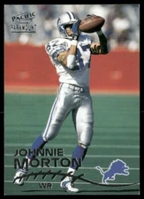 Johnnie Morton 1998 Pacific Paramount #79 Silver Detroit Lions