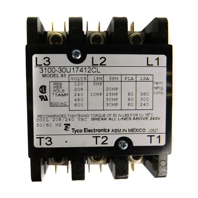 Spot supply air conditioner contactor compressor contactor 3100