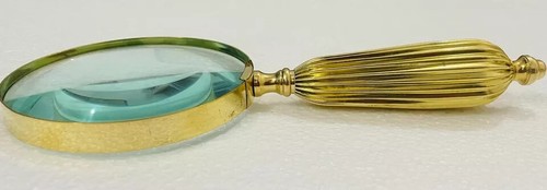 Handmade Brass Antique Magnifier Beautiful Magnifying glass decorative Gift - 第 2/3 張圖片