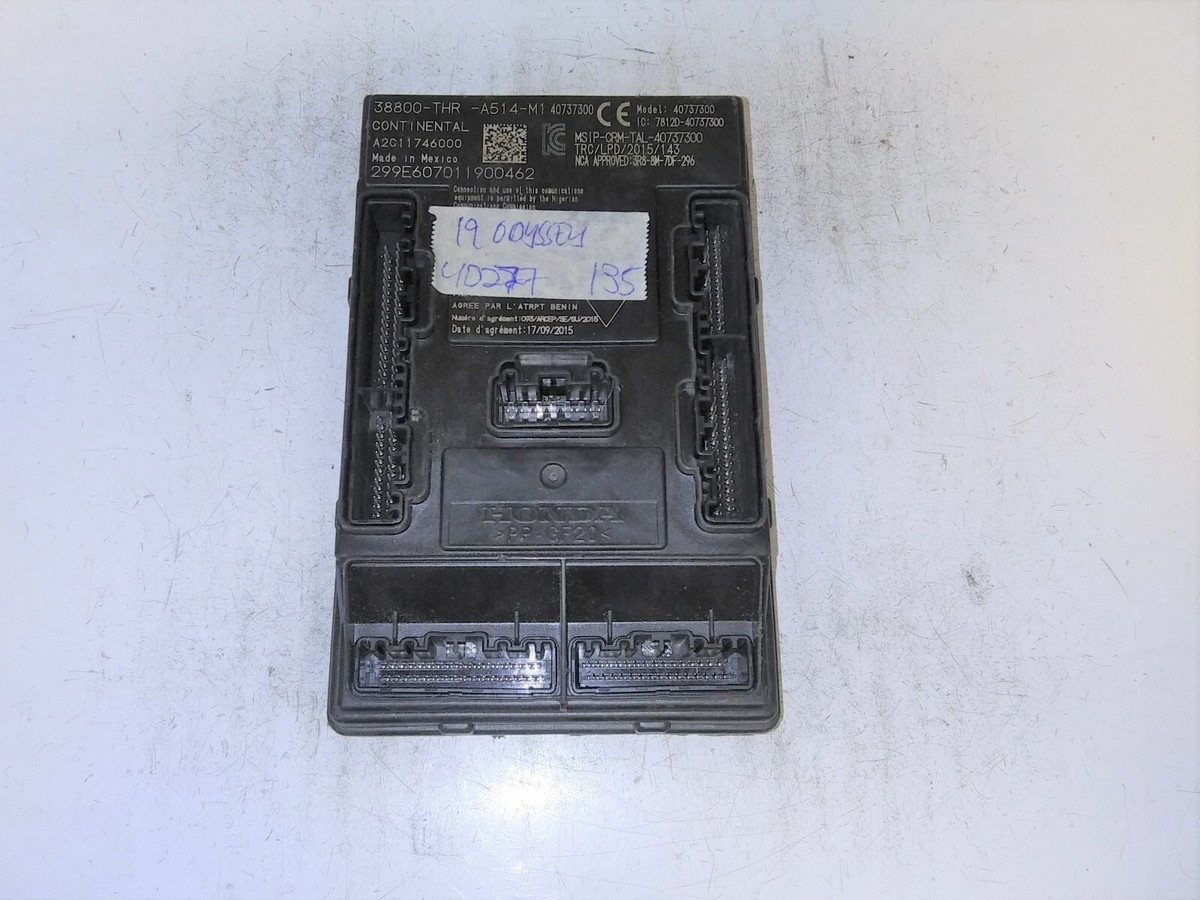 2019 Honda Odyssey BCM Body Control Module 38800-THR-A514-M1 | eBay