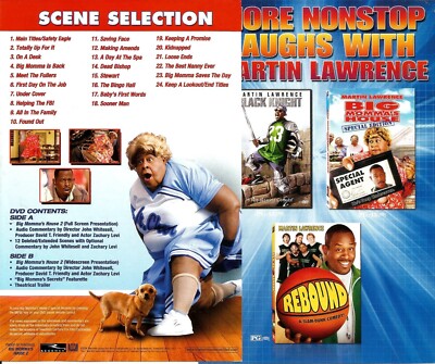 Big Momma's House 2 DVD 2009 Martin Lawrence Nia Long Emily