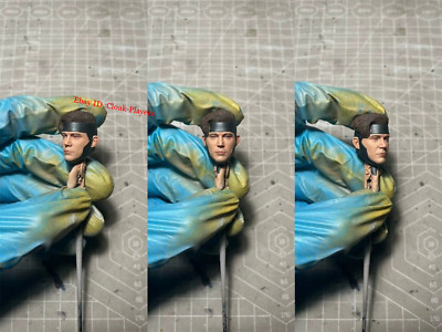 Painted 1/12 Channing Tatum Gambit Head Carved Fit For 6'' Action Figure Body