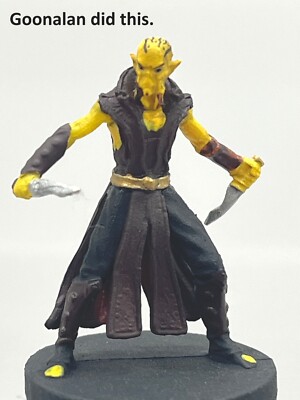 D&D Pathfinder Mini Storm King's Thunder 18 Githzerai Monk (Dagger) UC