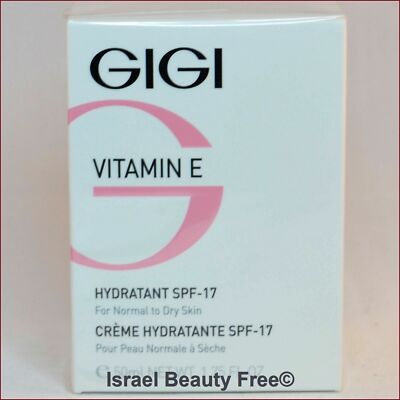 Gigi Vitamin E Moisturizer SPF20 for Normal to Dry Skin 50ml