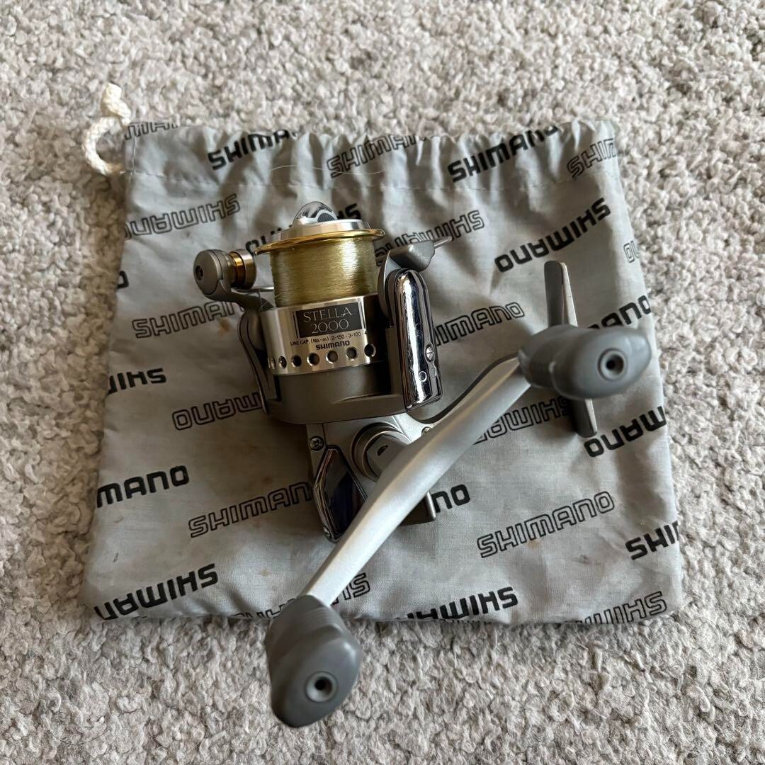 SHIMANO 95 STELLA 2000 FISHERMAN Wハンドル - メルカリ SHIMANO 95