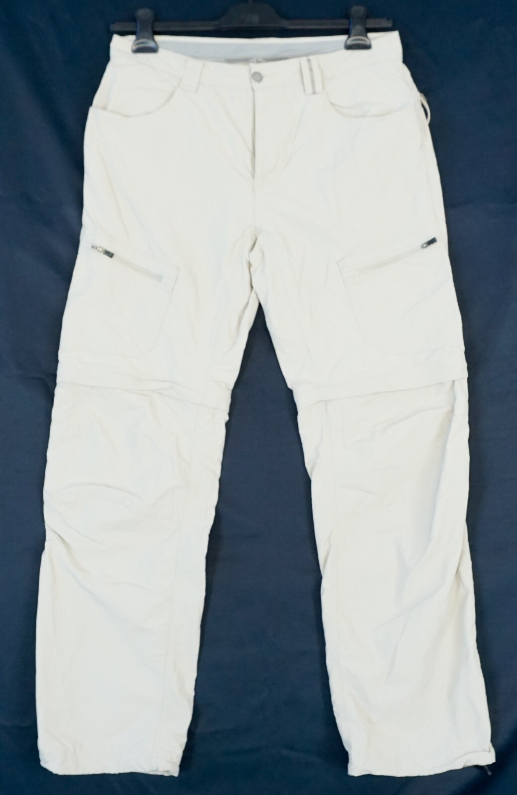 Pantalones de senderismo Columbia Titanium convertibles beige para hombre tal...