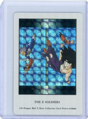 Dragon Ball Z Hero Collection Card 150 The Z Soldiers FOIL | eBay