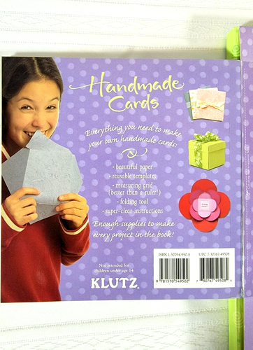 Handmade Cards Kit By Anne Akers Johnson Materials Included Klutz '02 Papercraft - Picture 9 of 13