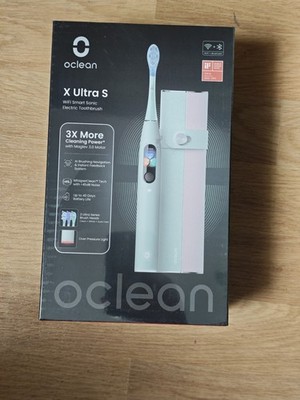 Oclean x Ultra S Elektrische Zahnbürste, Grün, Schallreinigung