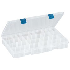 Plano 2370076 Compartment Box With Plastic, 2 In H X 9 In W