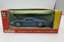 Solido No.168 - Alpine Renault 3L Blue Diecast - Original Box