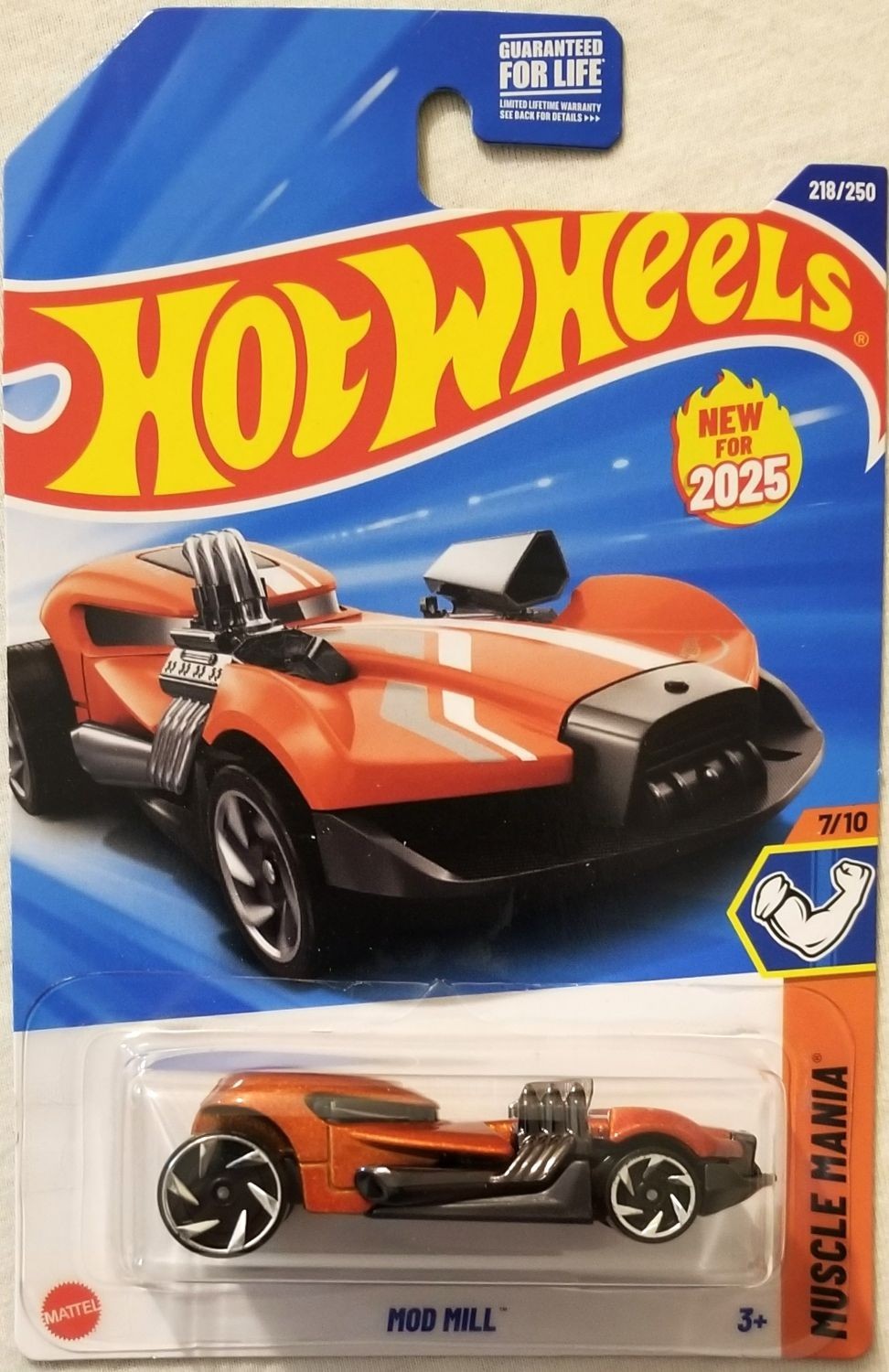 Hot Wheels - 2025 Muscle Mania 7/10 Mod Mill 218/250 (BBHYW47)